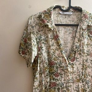 Floral Maxi Zara dress